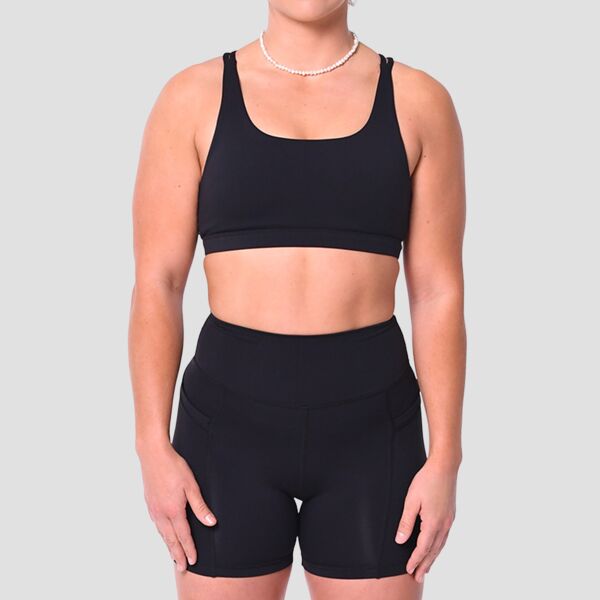 Womens Racer Sports Bra Thumbnail