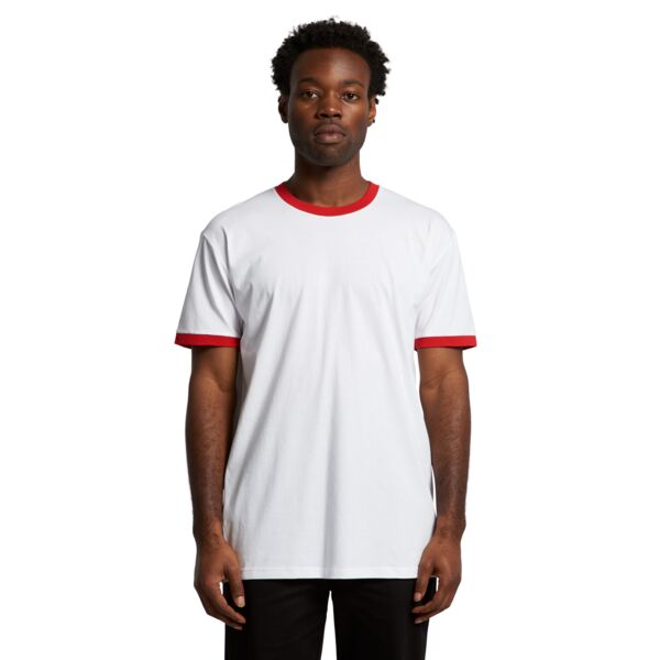  AS Colour Men's Ringer Tee Thumbnail